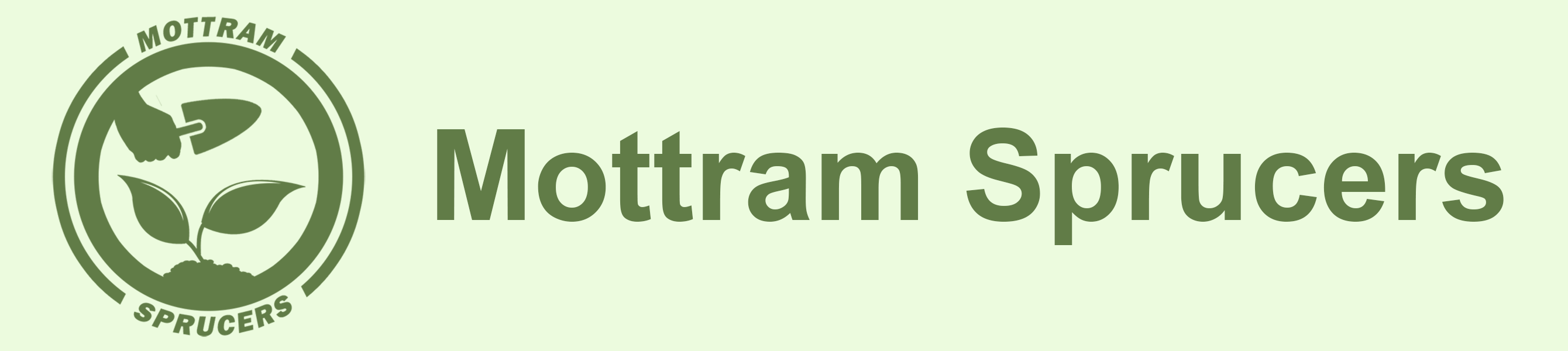 Mottram Sprucers Banner